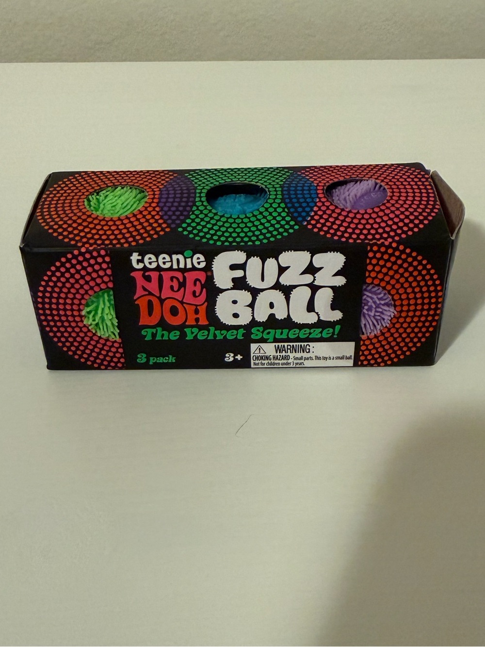 NeeDoh Teenie Fuzz Ball 3-Pack - Picture 2 of 6